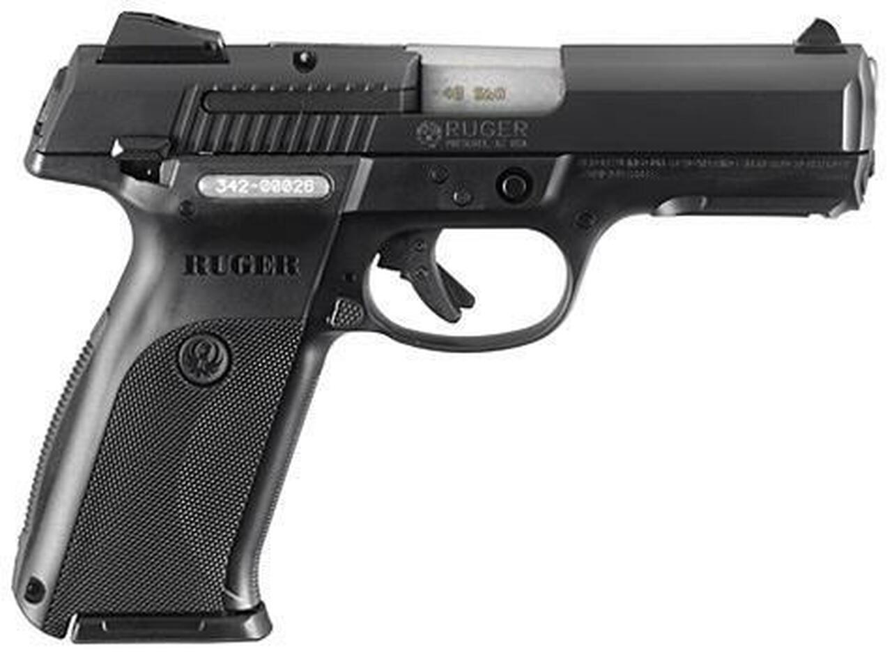 Ruger SR40 Pistol, 40SW, 4.1″ Barrel, Black, 15 Rd Mag