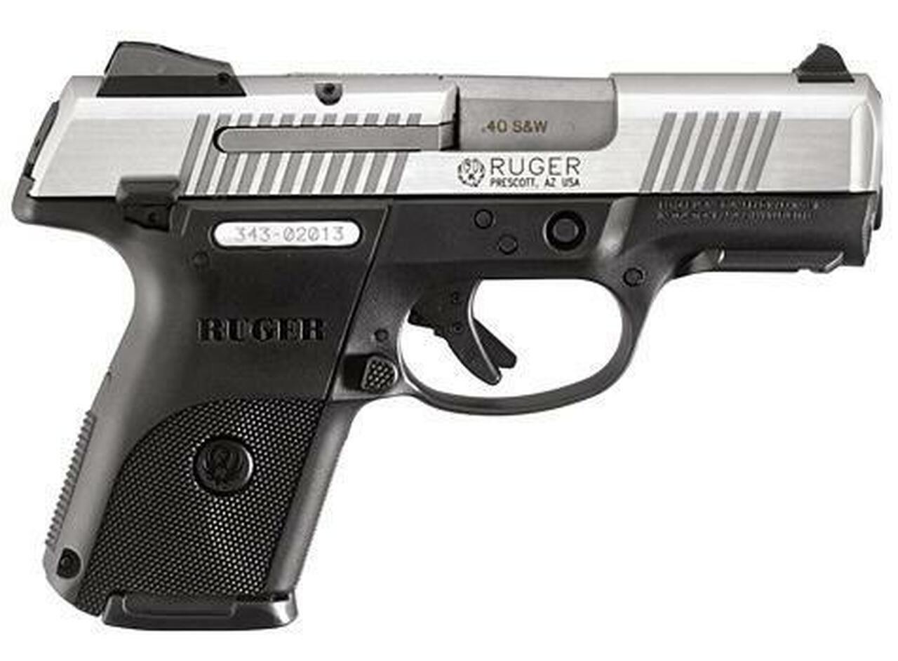 Ruger SR40C 3.5″ Pistol, SS, 15 Rnd Magazine