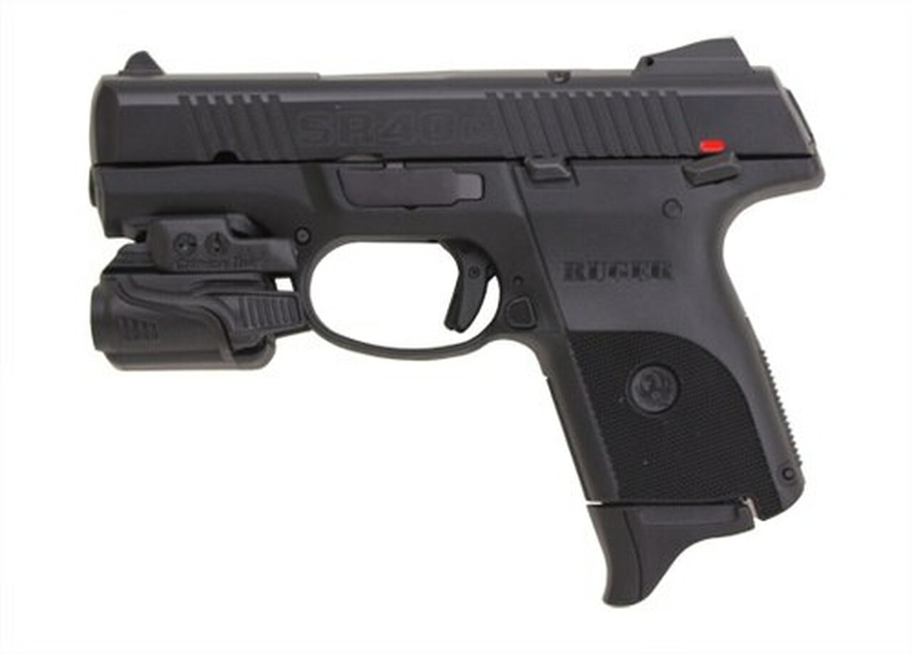 Ruger SR40C, Crimson Trace Rail Master Light