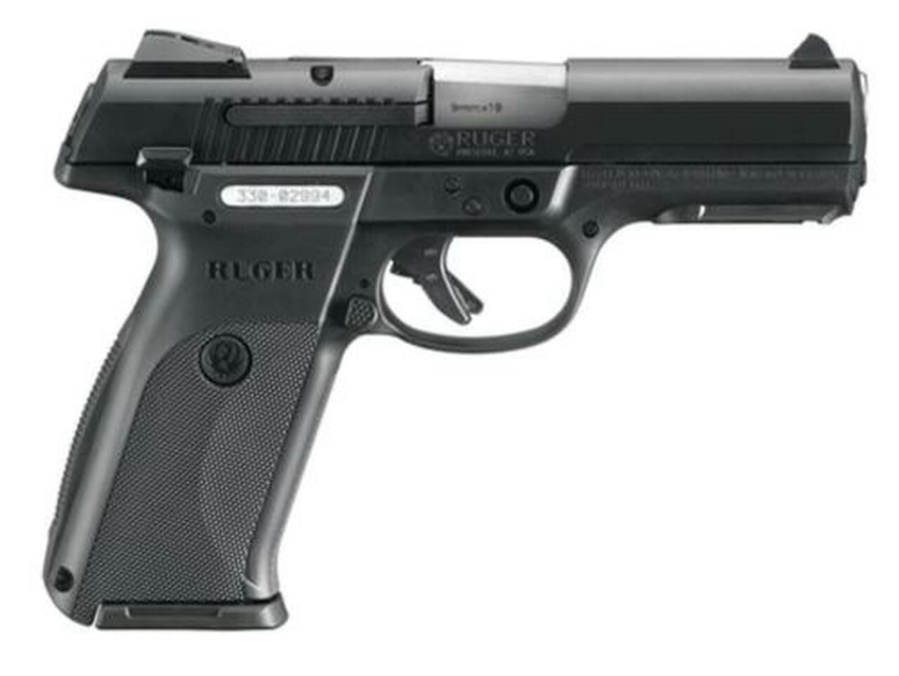 Ruger SR9 Pistol, 9mm, Black, 4.1″ Barrel, 10 Rd Mag