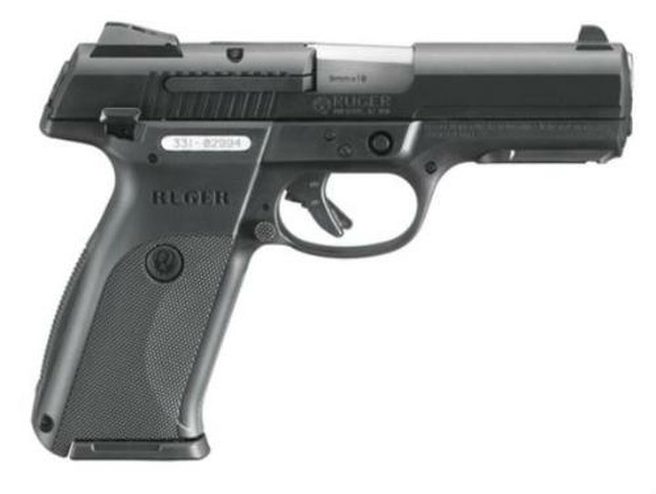 Ruger SR9B Pistol, Black Alloy Steel Slide, 4.1″, 17 Rd Mag