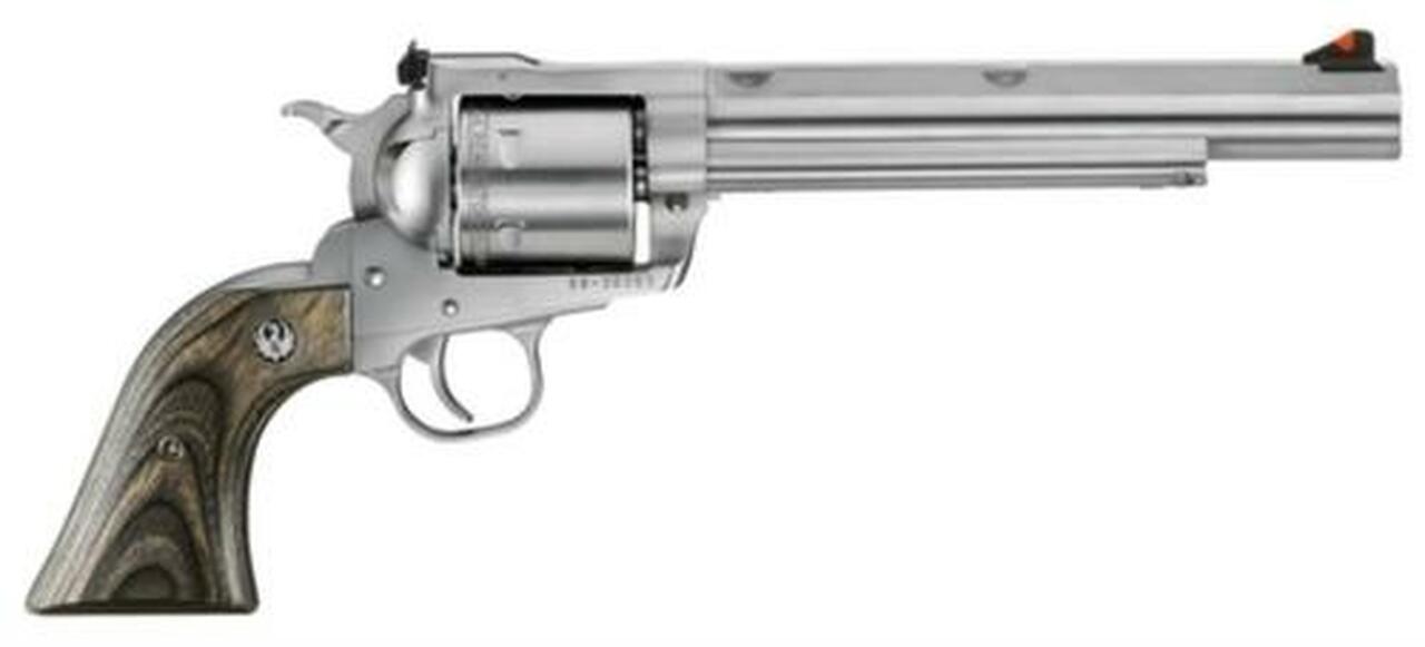 Ruger Super BlackHawk Hunter 44 Rem Mag 7.5″ SS Barrel Black Laminate Wood Grips, 6rd