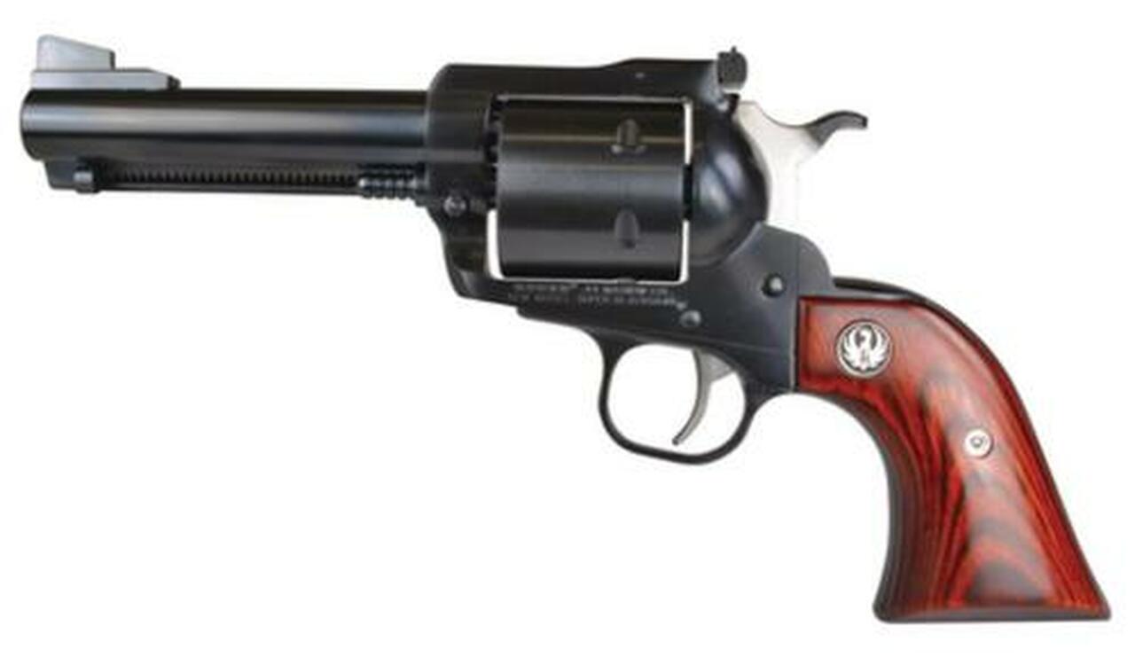 Ruger Super BlackHawk Standard 44 RemMag 4.62″ 6rd Rosewood Grip Blued