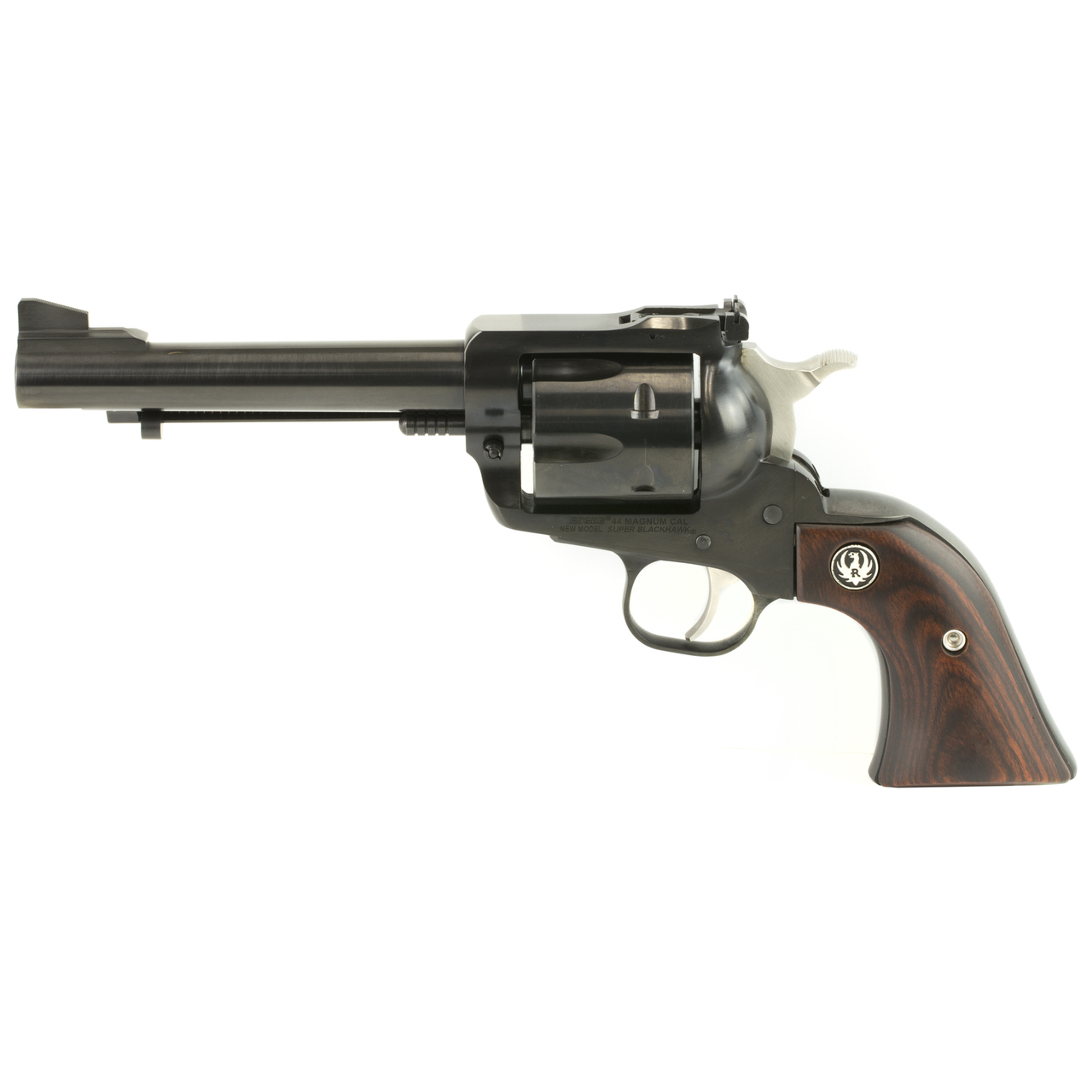 Ruger Super BlackHawk Standard 44 RemMag 5.5″ 6rd Rosewood Grip Blued