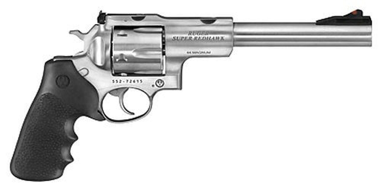 Ruger Super Redhawk 44 Mag SS 7.5″ Barrel Fiber Optic Sights