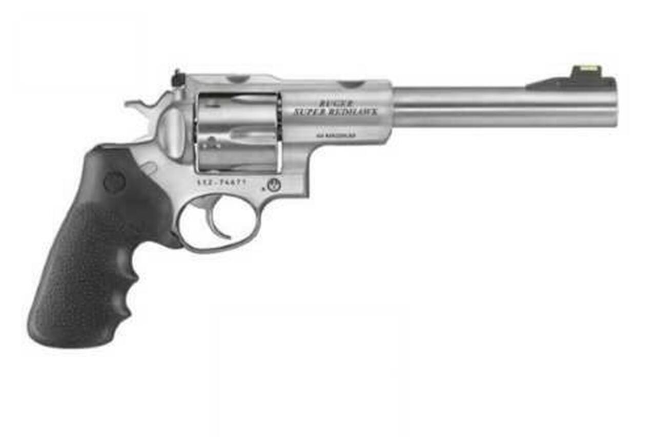 Ruger Super Redhawk 44 Mag SS 7.5″ Barrel Fiber Optic Sights