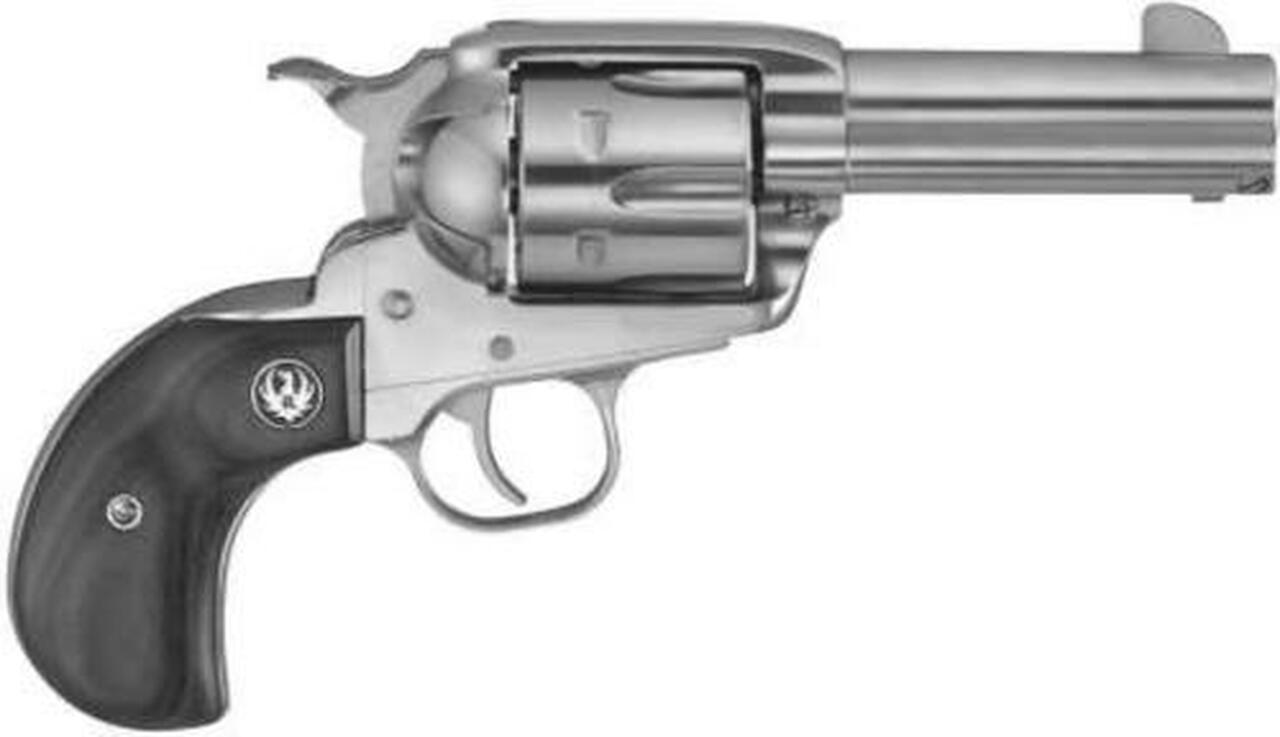 Ruger Vaquero Birds Head Revolver, 45 ACP, 3.75″, Black Laminate Grips, 6rd