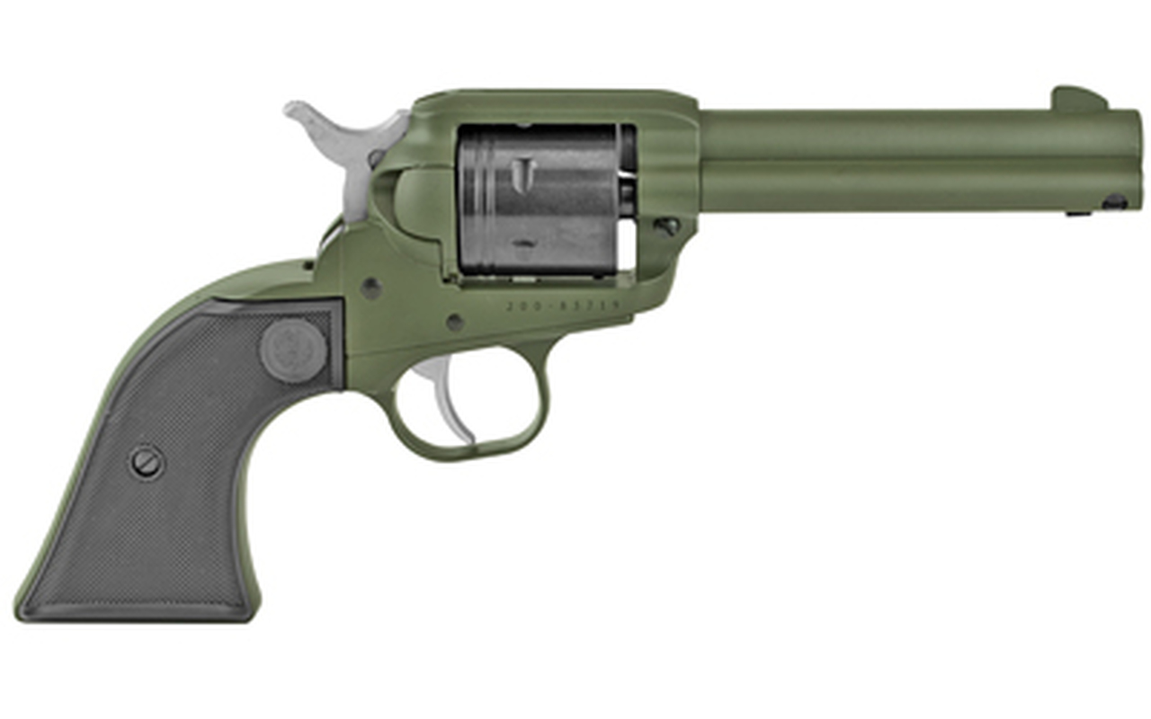 Ruger Wrangler .22 LR, 4.62″ Barrel, OD Green Finish, 6rd