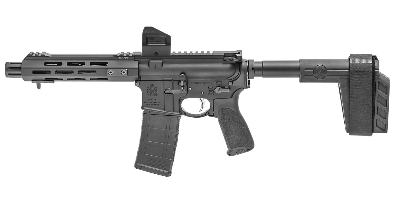 Saint 5.56mm Semi-Automatic Pistol with Burris Red Dot