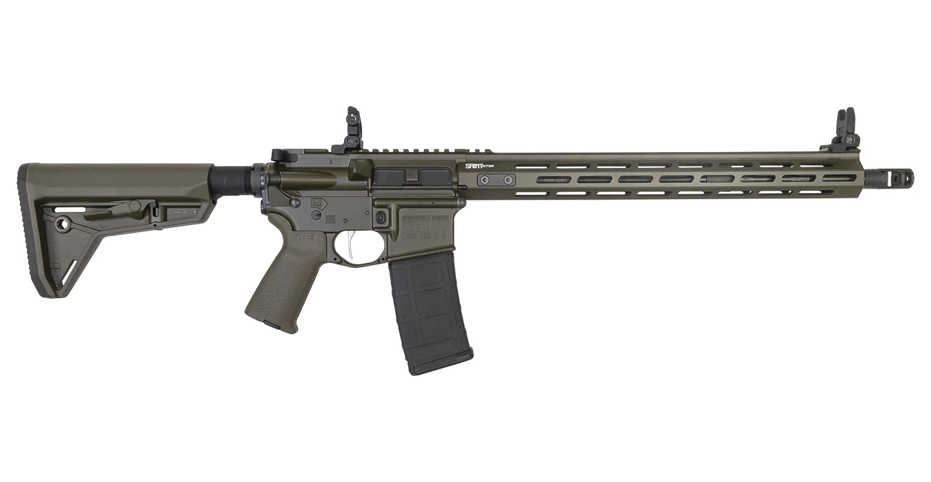 SAINT Victor 5.56mm OD Green Semi-Automatic Rifle