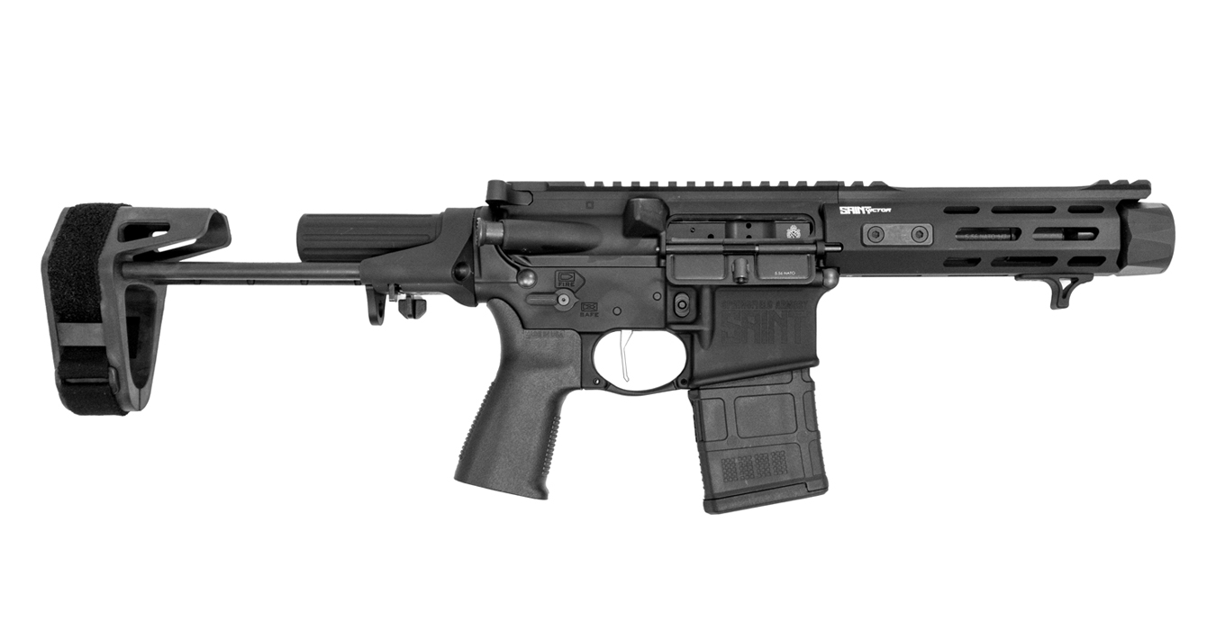 Saint Victor PDW 5.56 NATO AR-15 Pistol with Maxim SCW Brace