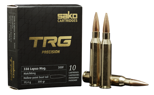 SAKO MatchKing 338 Lapua Mag, 300gr, Hollow-Point Boat Tail, 10rd Box