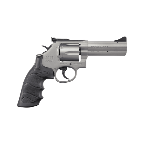 SAR SR 38 Special/357 Magnum, 4″ Barrel, Stainless Steel, 6rd