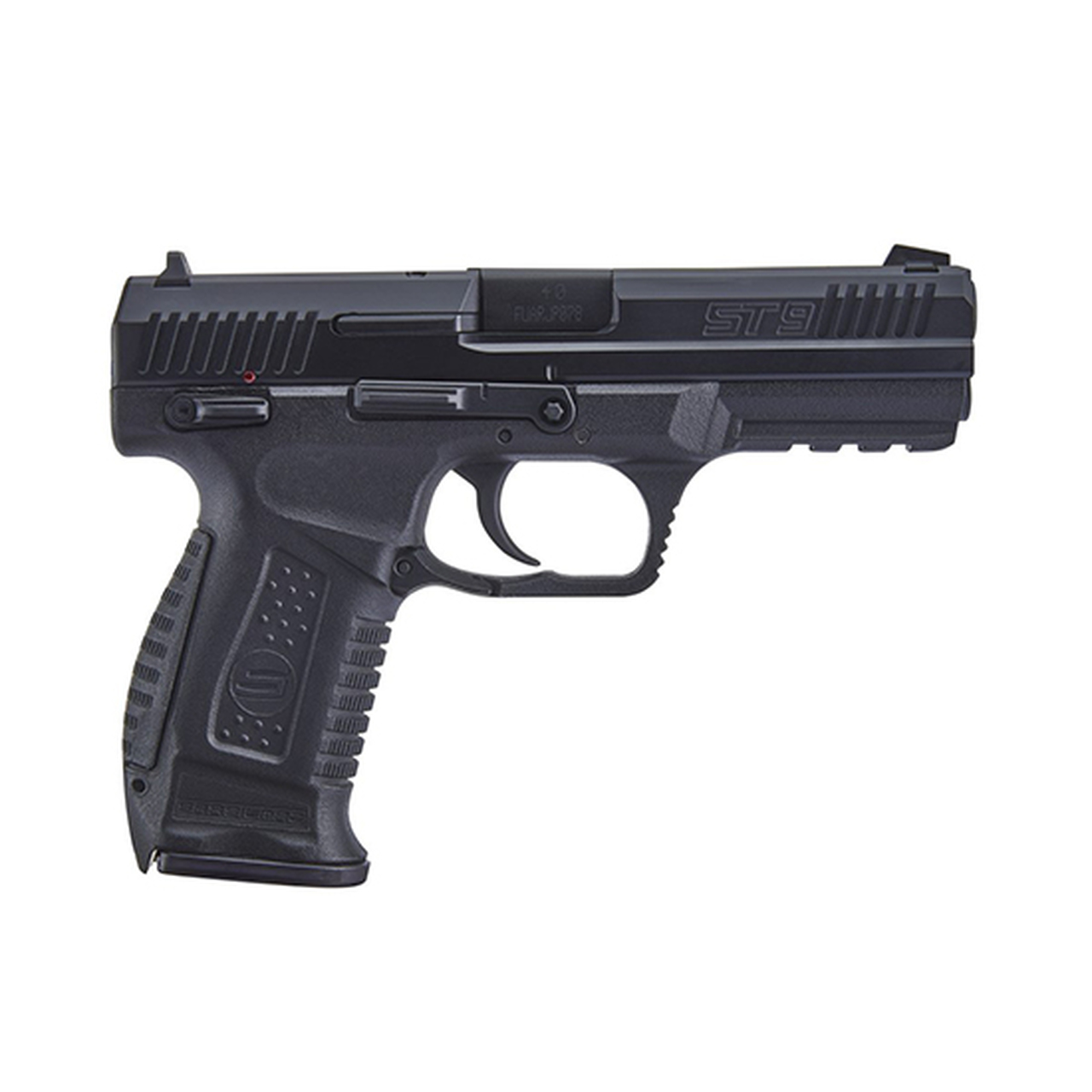 SAR ST9 9mm, 4.50″ Barrel, Black Steel, Interchangeable Backstrap Grip, 17rd