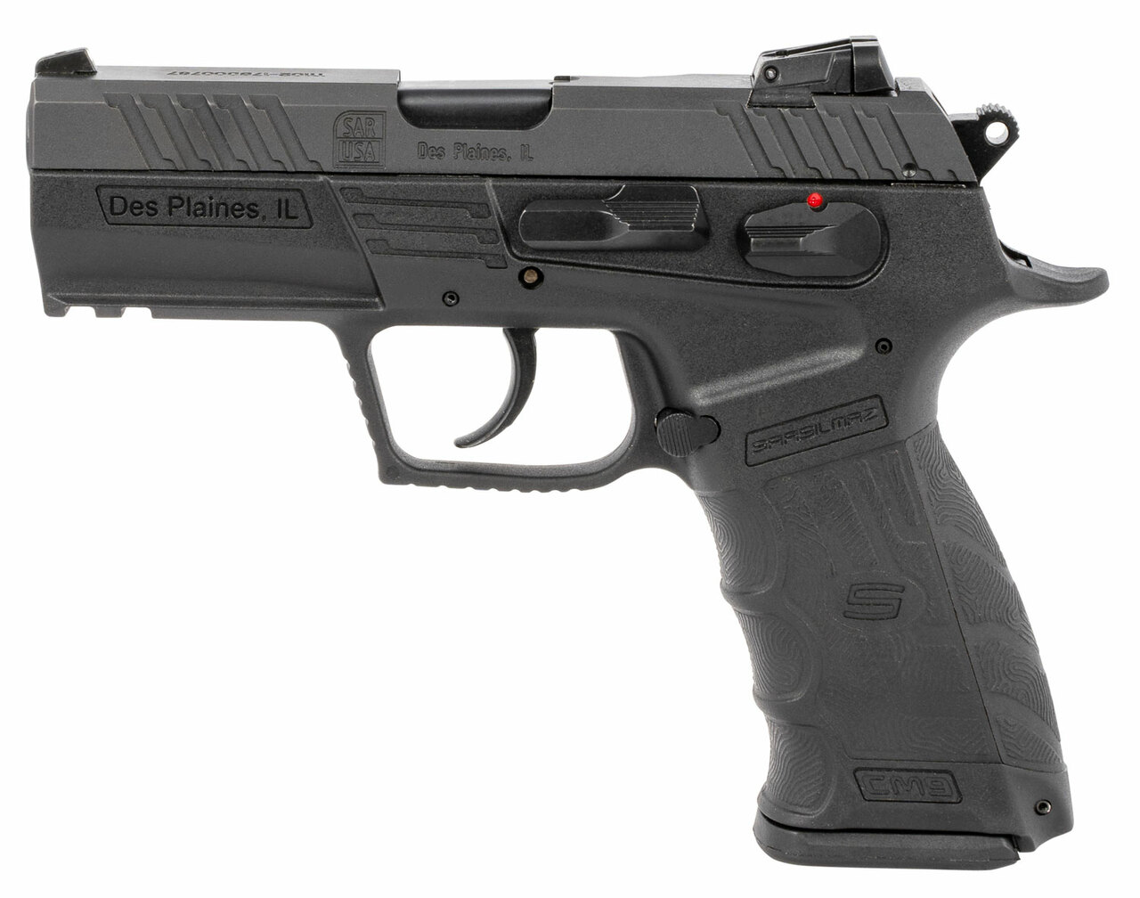 SAR USA CM9 9mm, 3.8″ Barrel, Polymer Frame, Stainless, 2x17rd Mags