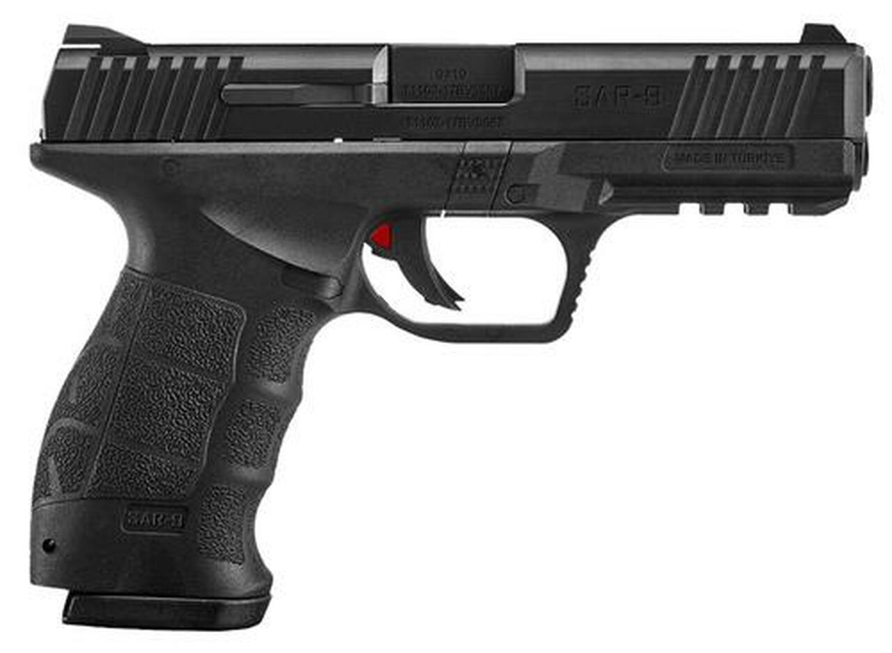 SAR USA SAR9 9mm 4.4″ Barrel Black Interchangeable Backstrap 17rd Mag