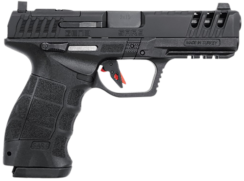 SAR USA SAR9 Gen 3 9mm, 4.4″ Barrel, Black Cerakote, 17rd