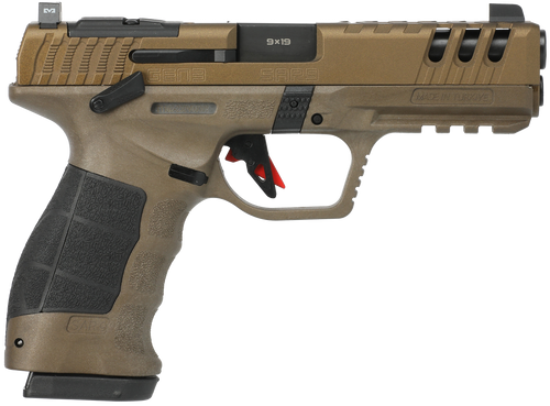 SAR USA SAR9 Gen 3 9mm, 4.4″ Barrel, Bronze Cerakote, 17rd