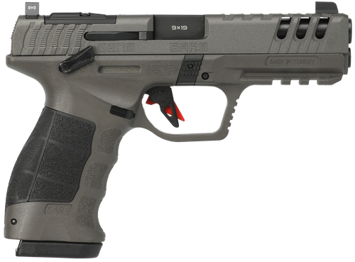 SAR USA SAR9 Gen 3 9mm, 4.4″ Barrel, Platinum Cerakote, 17rd