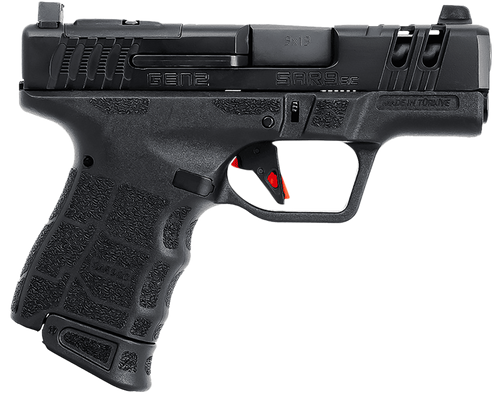 SAR USA SAR9 SC Gen 2 9mm, 3.3″ Barrel, Black, 12rd