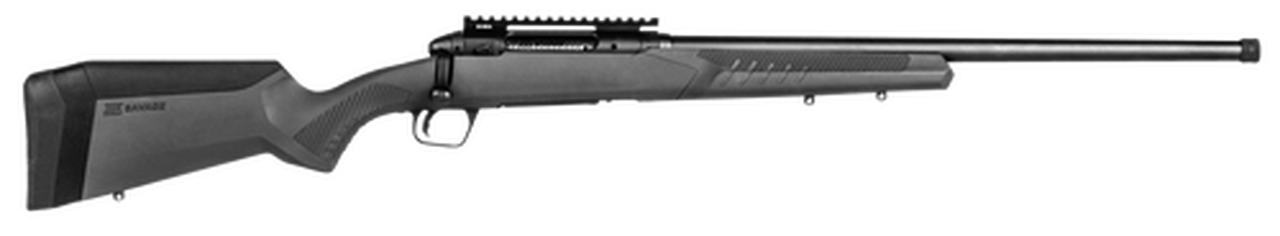 Savage 10/110 Prairie Hunter .224 Valkyrie, 22″ Barrel, AccuFit Gray Stock, Black, 4rd