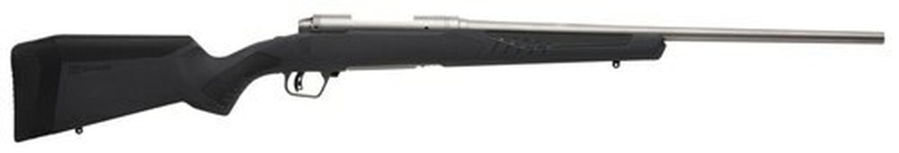 Savage 10/110 Storm 300 Win Mag, 24″ Barrel, Stainless Steel,, , AccuFit Gray Stock, Left Hand, 3 rd