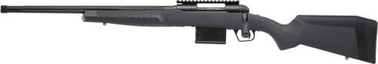 Savage 10/110 Tactical 6.5 Creedmoor, 24″ Barrel, AccuFit Gray Stock, Left Hand, 10rd