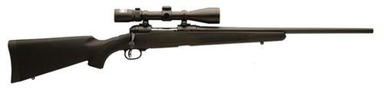 Savage 11 Trophy Hunter XP Bolt 243 Win 22″ Barrel, Nikon Scope Synthetic Stock Black, 4rd