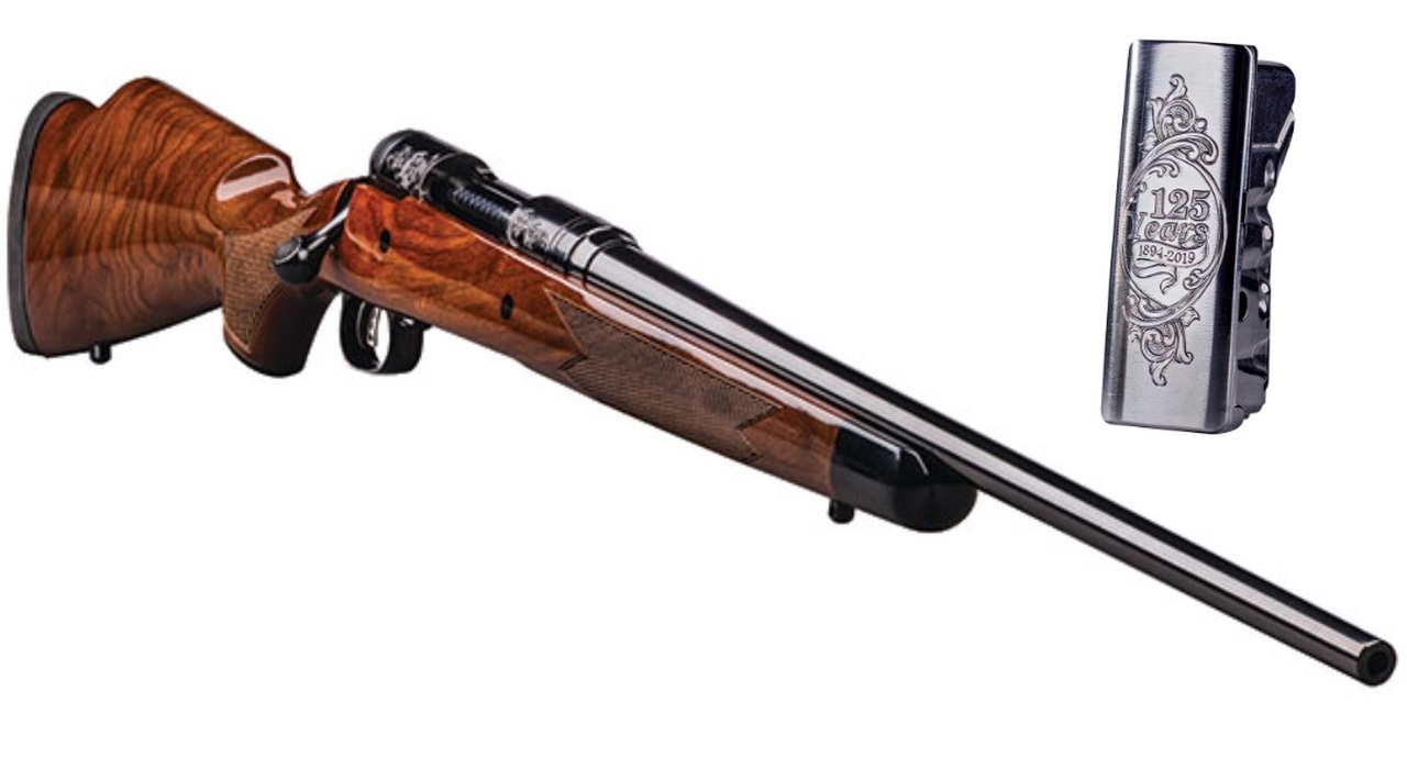 Savage 110 125th Anniversary 308 22″ Barrel, AccuTrigger, Black Walnut Monte Carlo Stock, Limited to 1894 Rifles Made
