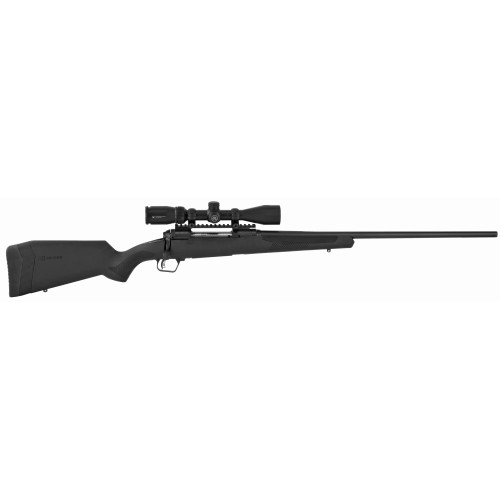 Savage 110 Apex Hunter XP 400 Legend, 20″ Barrel, Black, Includes Vortex Crossfire II 3-9×40 Scope, 3rd