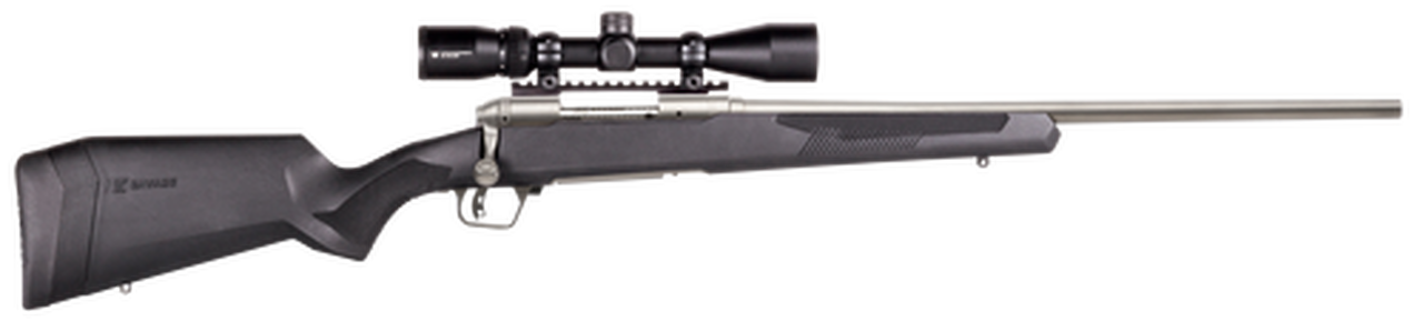 Savage 110 Apex Storm XP 350 Legend, 18″ Barrel, Black Stock, Stainless, 4rd