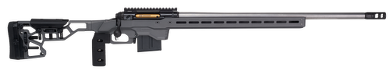 Savage 110 Elite Precision 6.5 Creedmoor, 26″ Stainless Steel Barrel, Grey Finish, Polymer Stock, 10rd