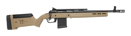 Savage 110 Scout 6.5 Creedmoor, 16.5″ Barrel, Flat Dark Earth Magpul Hunter Stock, 10rd