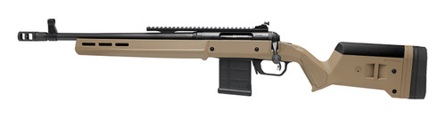 Savage 110 Scout Left Hand 6.5 Creedmoor, 16.5″ Threaded Barrel, Flat Dark Earth, 10rd