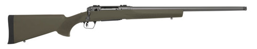 Savage 110 Trail Hunter 6.5 Creedmoor, 22″ Barrel, Threaded, 2 Piece Bases, Hogue Stock, Olive Drab, 4rd