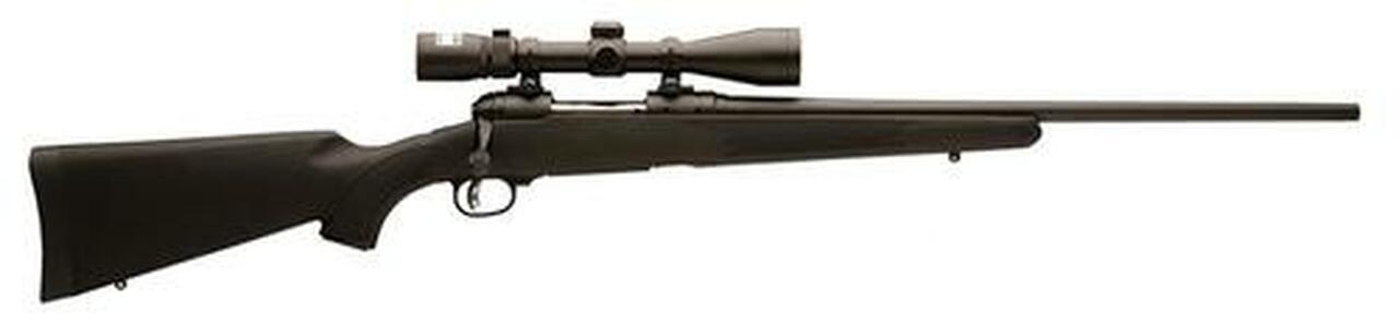 Savage 111 Trophy Hunter XP Bolt 338 WinMag 22″ Barrel, Scope Walnut Stock Black, 3rd