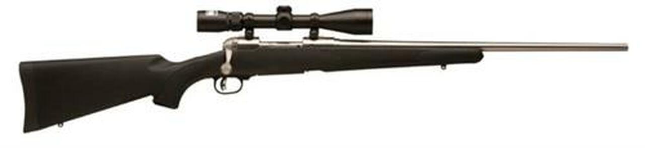 Savage 16 Trophy Hunter XP Bolt 6.5 Creed 22″ Barrel, Scope Black Synthetic Stock SS, 4rd