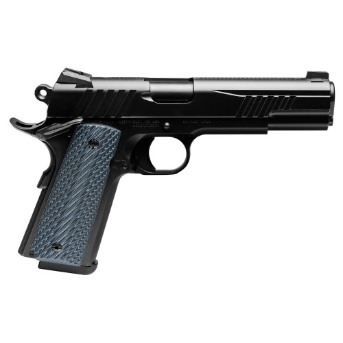 Savage 1911 9mm, 5″ Barrel, Black, Night Sights, G10 Grip, 10rd