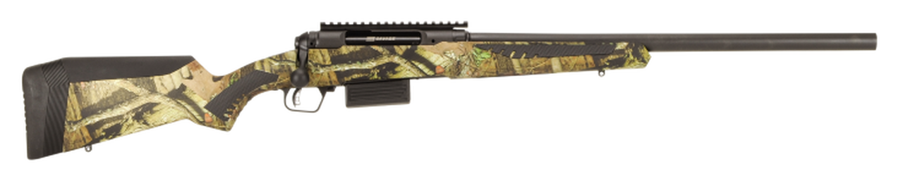 Savage 220 Slug 20 Ga 3″ Chamber, 22″ Rifled Barrel, Black Barrel and Action, Mossy Oak Break-Up Country Camo Stock, 2Rd,