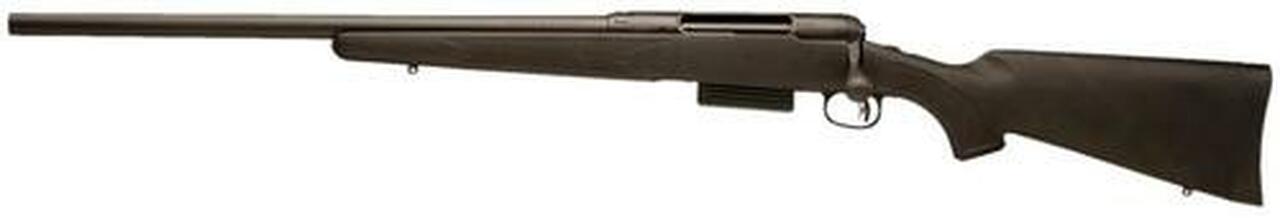 Savage 220 Slug Left Hand Bolt 20ga 22″ 3″ Black Synthetic Stock Blued