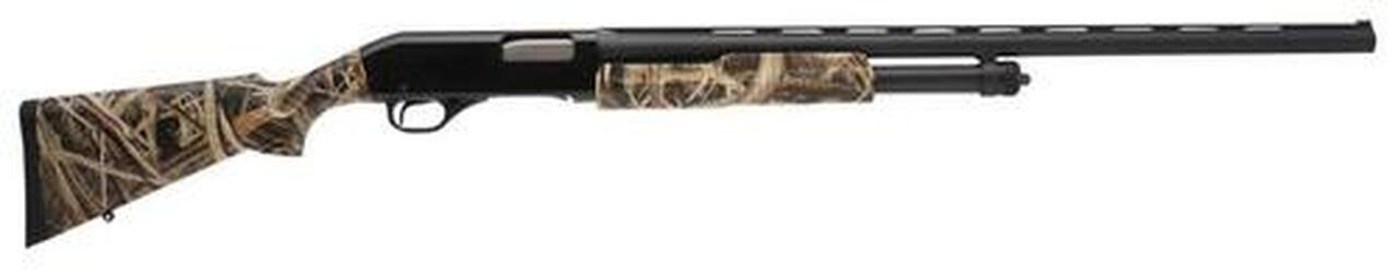 Savage 320 Pump 12 Ga, 28″, 3″, Mossy Oak Shadow Grass Blades Finish