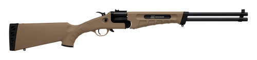 Savage 42 Takedown Combo 22 WMR/410 Gauge, 20″ Barrel, Flat Dark Earth Synthetic, Black Rec, 2rd