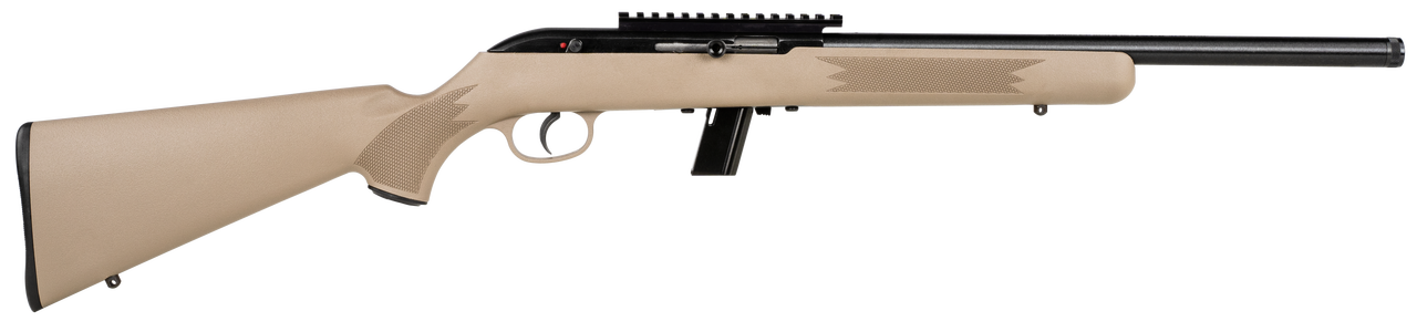 Savage 64 FV-SR 22 LR, 16.50″ Flat Dark Earth Matte Blued, 10rd