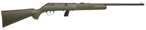 Savage 64F 22 LR, 21″ Barrel, Green Synthetic, Adjustable Sights, 10rd