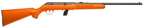 Savage 64F 22 LR, 21″ Barrel, Orange Synthetic, Adjustable Sights, 10rd