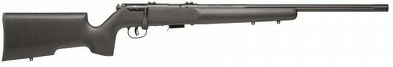 Savage 93 Target Rifle .17 HMR 22″, Black Synthetic Stock, AccuTrigger