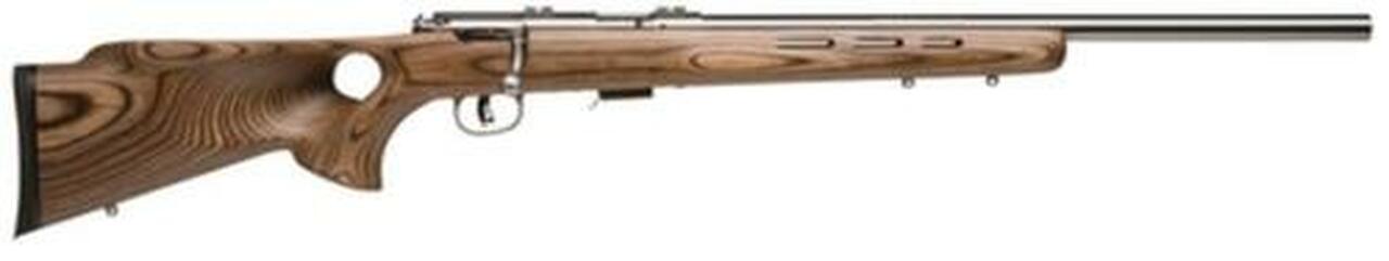 Savage 93R17 BTVS 17HMR 21″ Barrel Laminate Thumbhole Stock