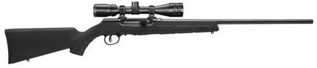 Savage A17 XP 17hmr Bl/blk 22 Pkg