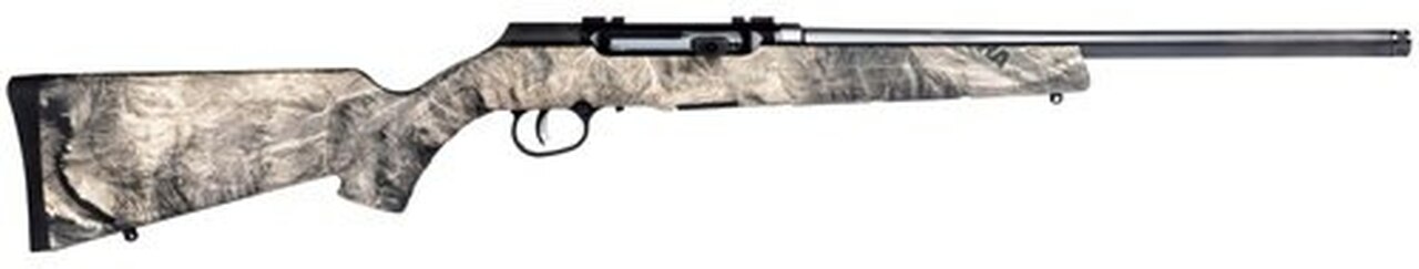 Savage A22 FV-SR .22 LR, 16.5″ Barrel, Synthetic Overwatch Stock, Black Carbon, 10rd