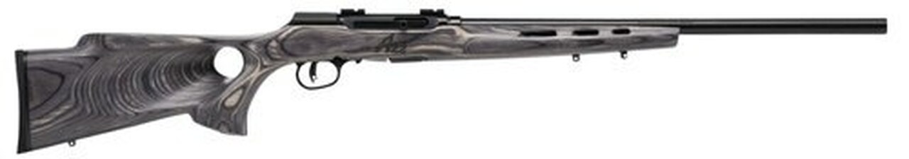 Savage A22 Target .22 LR, 22″ Barrel, Black Laminate Thumbhole Stock, 10rd